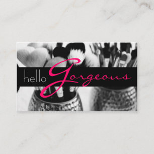 Carte De Visite Make Up Artist Cosmetology Salon Beauté Business B