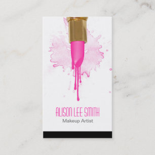Carte De Visite Makeup Artist