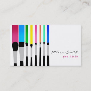 Carte De Visite Makeup artist Business card