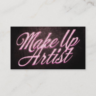 Carte De Visite Makeup artist business card