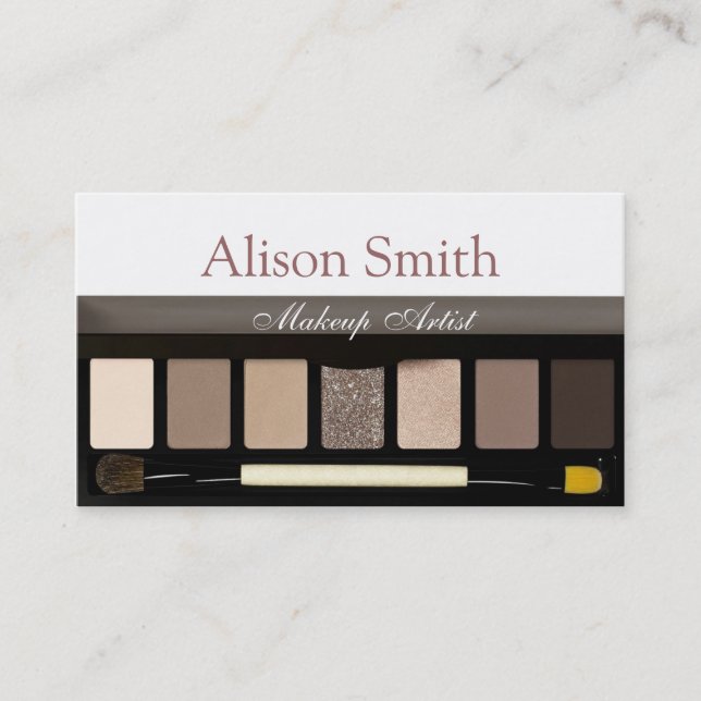 Carte De Visite Makeup Artist business card (Devant)