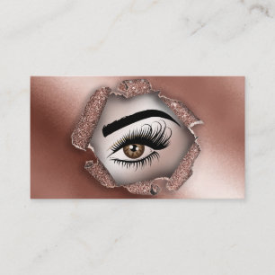 Carte De Visite Makeup artist Wink Eye Beauty Salon Lash Extension