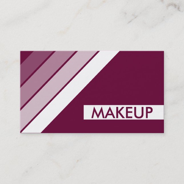 Carte De Visite MAKEUP rétro (Devant)