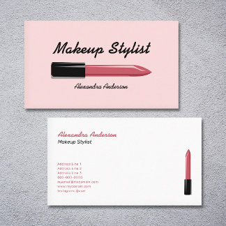 Carte De Visite Makeup Stylist