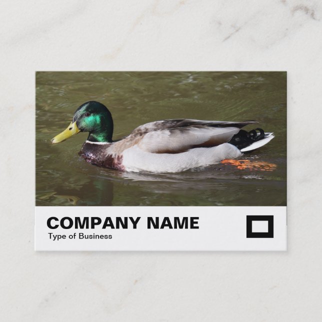 Carte De Visite Mallard Duck (Devant)