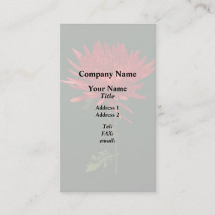 Carte De Visite Maman d'araignée rouge