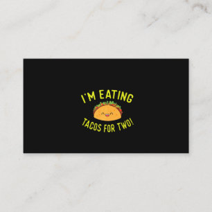 Carte De Visite Maman enceinte Mère annonce un cadeau Je mange des