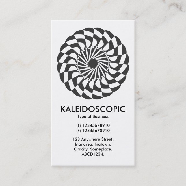 Carte De Visite Mandala 05 (Devant)