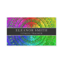 Mandala de fleur d'arc-en-ciel