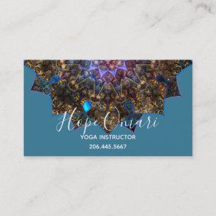 Carte De Visite Mandala de la Déesse Terre 