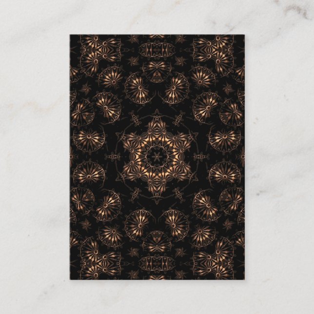 Carte De Visite Mandala de l'âge de bronze  (Devant)