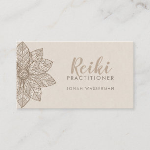 Carte De Visite Mandala de praticien Rieki 