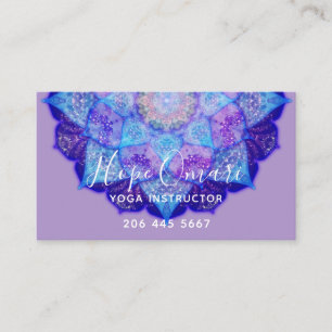 Carte De Visite Mandala d'intuition