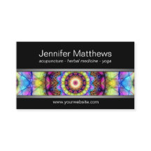 Mandala en verre d'arc-en-ciel