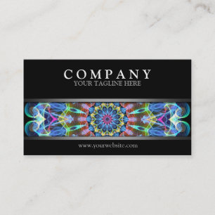 Carte De Visite Mandala mobile moderne de rouleaux