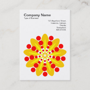 Carte De Visite Mandala Motif 025