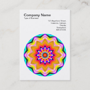 Carte De Visite Mandala Motif 07