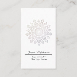 Carte De Visite Mandala simple