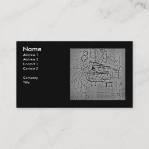 CARTE DE VISITE MANDAT DE DÉPÔT