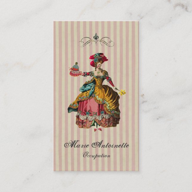 Carte De Visite Mangeons du gâteau (plus d'options) - (Devant)