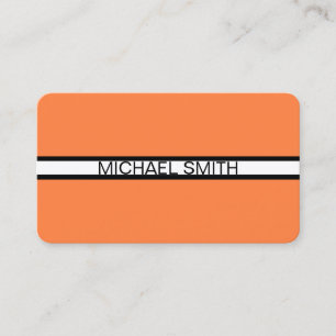 Carte De Visite Mango Tango Professionnel Blanc Noir Élégant