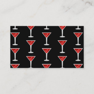 Carte De Visite Manhattan Cocktail Bartender Alcool Amateurs de bo