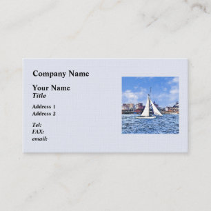 Carte De Visite Manhattan NY - New York City Skyline