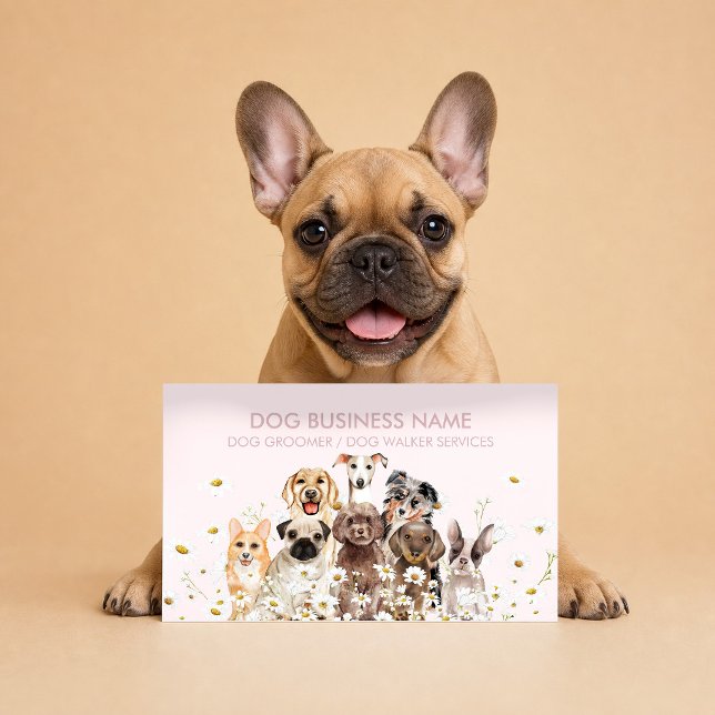 Carte De Visite Manipulation de chiens à faible stress (Créateur téléchargé)