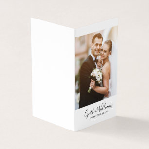 Carte De Visite Manuscrit marquant avec des lettres la