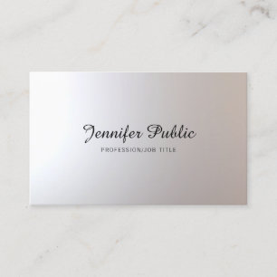 Carte De Visite Maquillage Artiste Beauté Salon Script Graceful Pl