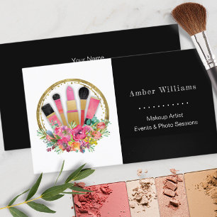 Carte De Visite Maquillage Artiste Cosmetologue Salon Spa Styliste