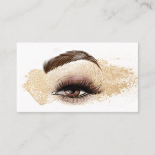 Carte De Visite Maquillage artiste Eye Beauté Salon Extension Lash