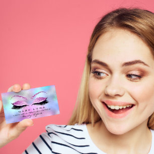 Carte De Visite Maquillage Artiste Eyebrows Lashes Ombre Parties s