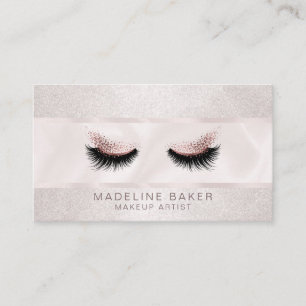 Carte De Visite Maquillage Artiste Lash Lashes Beauté Yeux Cosméti