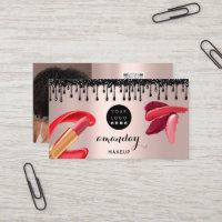 Maquillage Cheveux Rouge Lipstick Silver Photo QRC