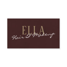 Maquillage de cheveux d'aquarelle Bourgogne élégan