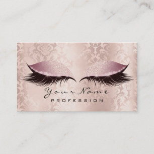 Carte De Visite Maquillage Oeil sourcils Parties scintillant Damas