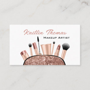 Carte De Visite Maquillage professionnel Artiste Beauté