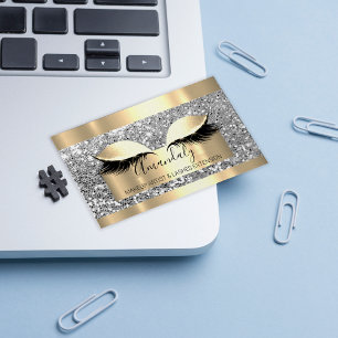 Carte De Visite Maquillage professionnel Artiste Lash Événement 