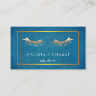 Carte De Visite Maquilleur professionnel de cils