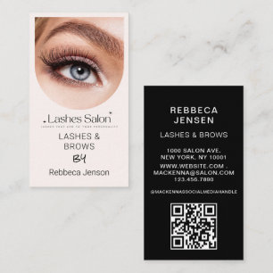 Carte De Visite Maquilleuse Cils & Sourcils