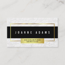 Marbre blanc moderne avec le noir et l'or