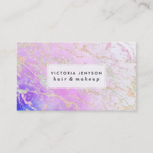 Carte De Visite Marbre moderne de parties scintillantes