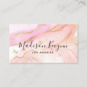 Carte De Visite Marbre rose