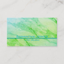Marbre vert turquoise, aquarelle motif abstrait