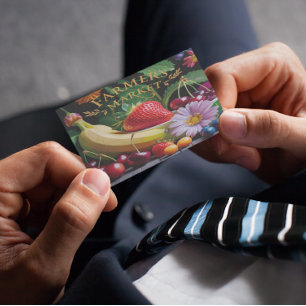 Carte De Visite Marché des agriculteurs (A)