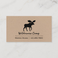 Marche Moose Silhouette | Animal sauvage