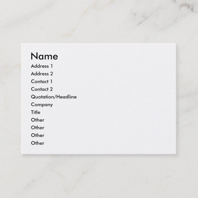 Carte De Visite marcheur de chiens (Devant)