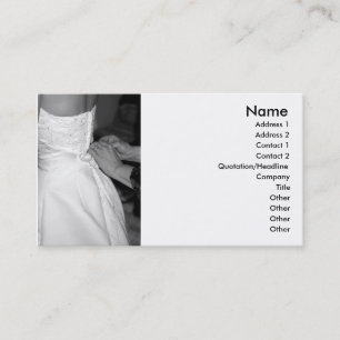 Carte de visite mariage