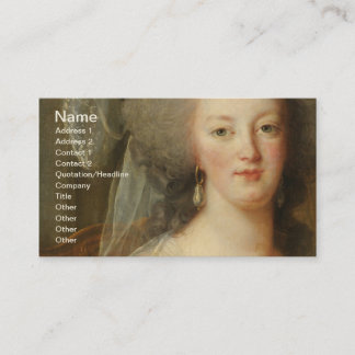 Carte De Visite Marie Antoinette & Enfants Le Brun Beaux-Arts
